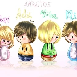 The chibis friends :D