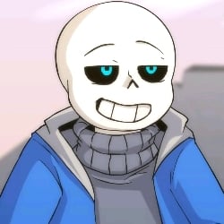 GLITCHTALE sans 