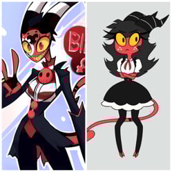 Yandere Fem Blitzo and Moxxie