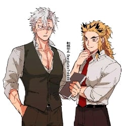Rengoku & Sanemi || Modern AU!