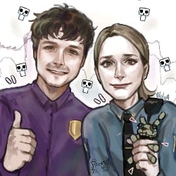 Vanessa and Michael Afton