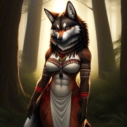 Tribal Wolf Pack