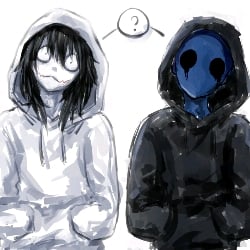 (🔪🫐)•→ Jeff and Eyeless Jack