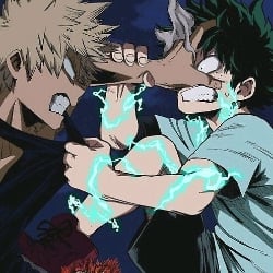 Bakugo vs Deku