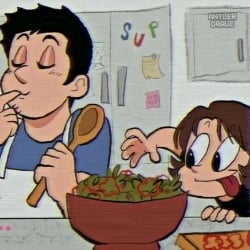 cooking with Vincent and Habit :D
