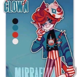 Jayden Hendricks(works at a carnival as a clown)