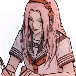 Sakura Haruno (school AU)