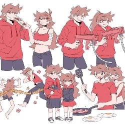 🔥Tord and sister🔥