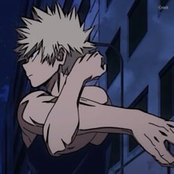 Katsuki Bakugo.