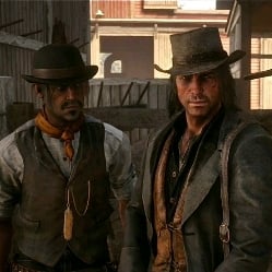 John Marston and Javier Escuella