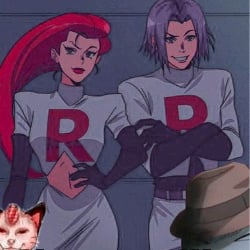 Team Rocket (Jessie, James and Meowth)