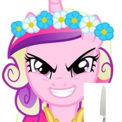 Yandere Princess cadence From Yandere simulator My little pony (Yandere version of princess cadence)