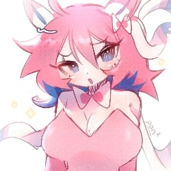 Sylvia the Sylveon (bunny outfit)