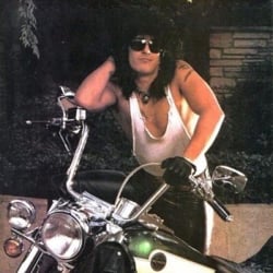 Nikki Sixx - motorcycle ride