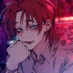 ~red vigilante-male villain~