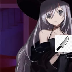 A sadistic yandere Witch named Blossom