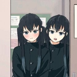 Muichiro and Yuichiro (They are in the car)