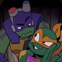 Donatello and Mikey!