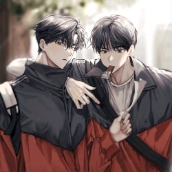 Adam and Noah - Your Roommates (Omegaverse*