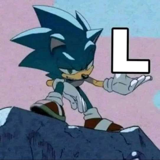 Sonic your best friend🤑