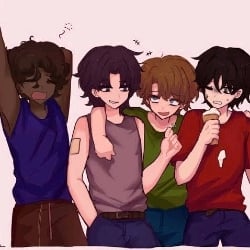 4 bullies fnaf(best friends)