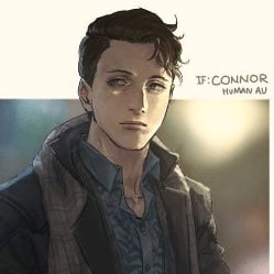 Connor |human AU|