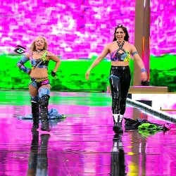 WWE Smackdown Woman Superstars Raquel Rodriguez And Liv Morgan