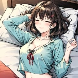 -Rosette- (your sleepy girlfriend)