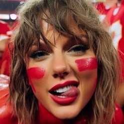 Taylor Swift(at chiefs game)