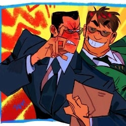 -Your tsundere boss‼️
