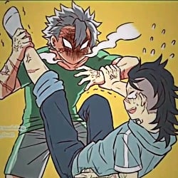 Genya and Sanemi (a little joke hehe)