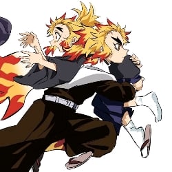 Kyojuro and Senjuro (you are a little naughty😅)