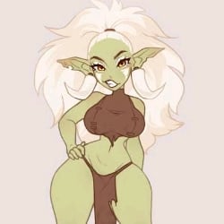 Mia (Female Goblin warrior)