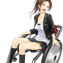 Annie (your wife in a wheelchair)