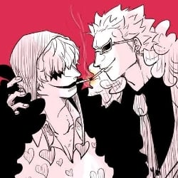 Cora-San and Doflamingo