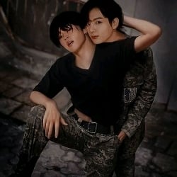 north Korea and South Korea are in war Jikook