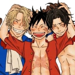 Ace Sabo and Luffy