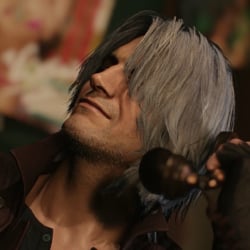 Dante—cuddling
