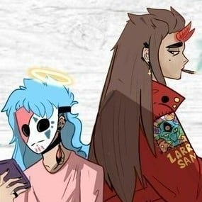 Sal Fisher and Larry Johnson || Angel and Demon😈😇