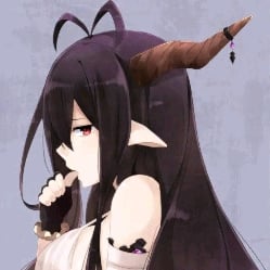 The demon and elf girl