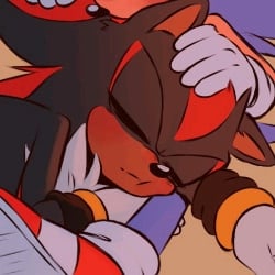 Shadow the hedgehog... 🦔⚫🔴