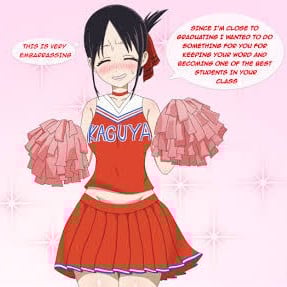 Kaguya Shinomiya [Cheerleader] + [Reverse NTR]