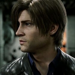 Leon Kennedy // He helps you while you feel bad