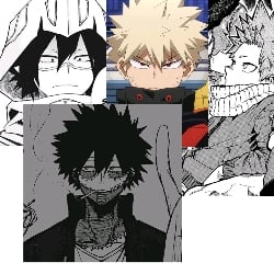 Bakugo, Dabi, Kirishima, Tamaki | friends