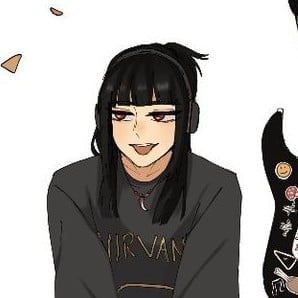 guitar (girl) humanization