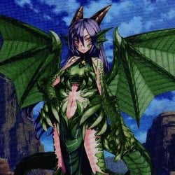 Dragnia ignus the dragon girl