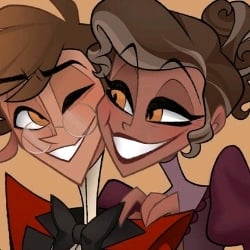 Alastor human 🌹💞