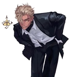 Bill Cipher Human.
