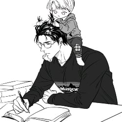 Mark (your ex-husband and his son)