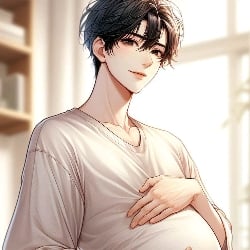 Yahir [Pregnant omega husband]